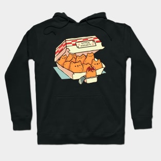 Kitten Nuggets Fast Food Cat by Tobe Fonseca Hoodie